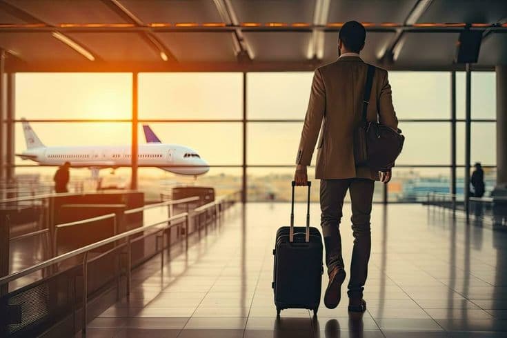 Departure — leaving for the destination